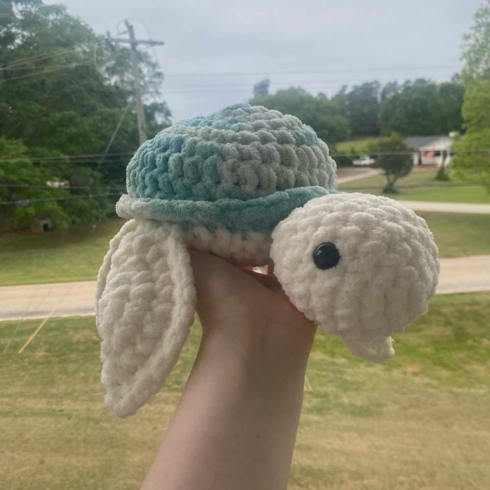 Crochet sea turtle!